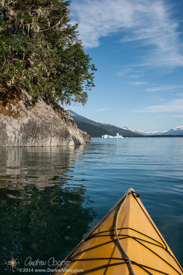 Kayak in Tracy Cove